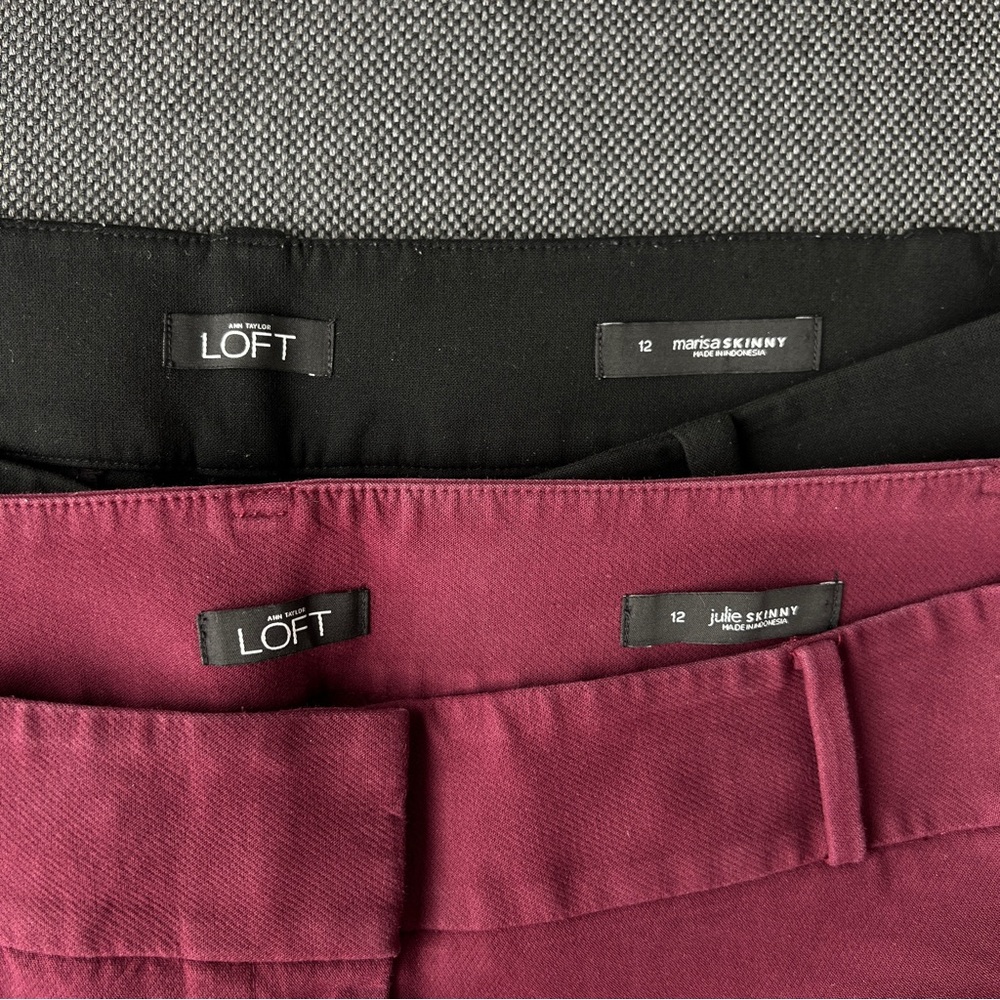 LOFT Slim Trousers 2 pairs